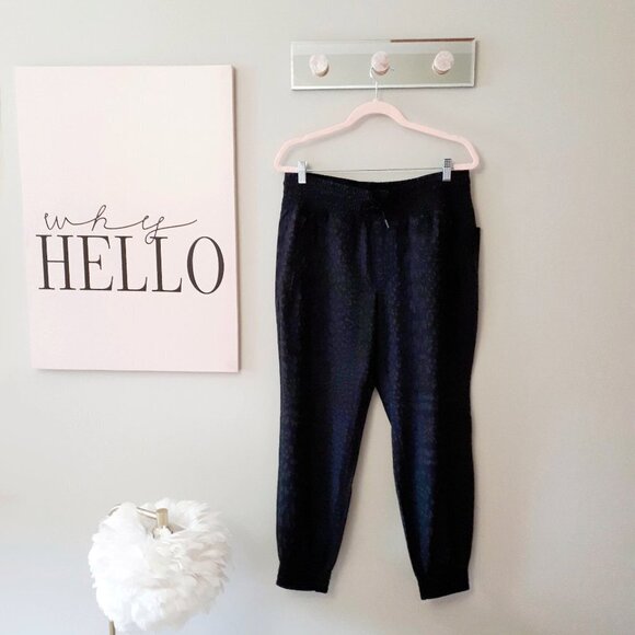 NWT 90 degree by Reflex black & grey animal print track pants, S or XL - Picture 11 of 15